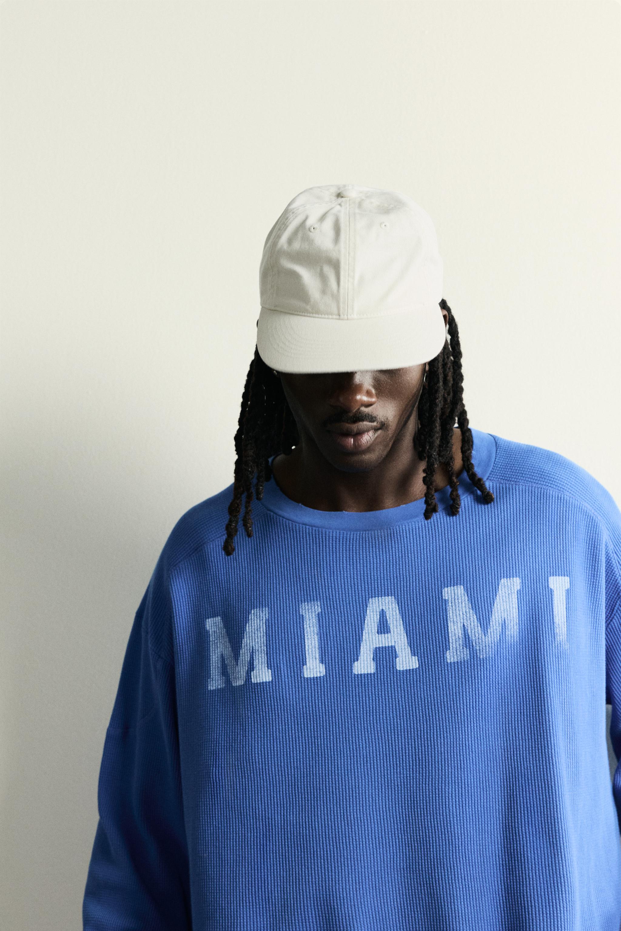 MIAMI WAFFLE KNIT T-SHIRT